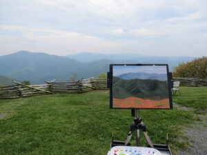 Plein Aire at the Overlook