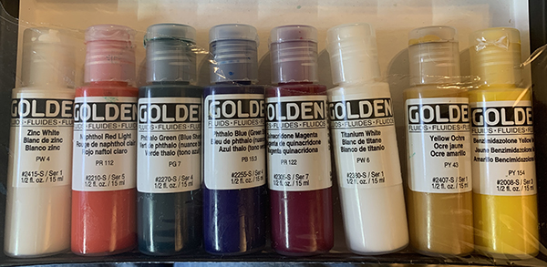 Golden Fluid Artist Acrylic Paints and Sets